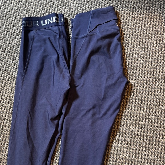Under Armour Dark Blue Leggings - Picture 1 of 3